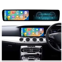 Panel de Instrumentos Digital con Pantalla Táctil, Radio Android con Pantalla Dual y Carplay para Mercedes Benz Clase E W213 2016-2019 (Volante a la Derecha)
