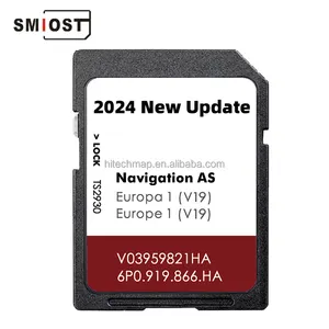 Smiost Android Car 32GB bản đồ Navigation NAVI PRO CID Hệ thống thẻ SD GPS NAV sat IBIZA cho ghế ateca ARONA như V19