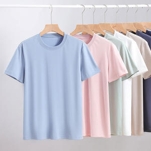 Camiseta Blanca Lisa para Hombre, Estilo Casual, Ropa Urbana, Básica para Uso Diario - Product Image 1