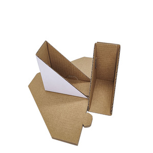 Carton blanc ondulé papier triangulaire angle emballage coin protecteur cadre photo oeuvre transport protecteur - Product Image 1