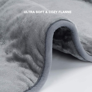 <span class=keywords><strong>Poncho</strong></span> chauffant Wrap Throw Couverture électrique ultra douce en flanelle avec protection contre la surchauffe - Product Image 5