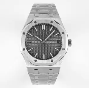 Personalizado de alta calidad 15500 APS fábrica 4302 movimiento estilo ultrafino 10,2mm 904L reloj impermeable