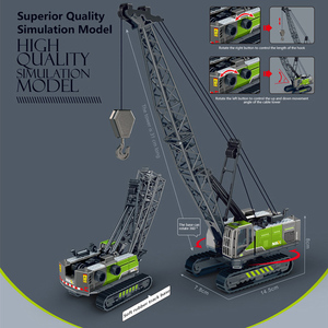 Mô hình xe công trình xúc lật cần cẩu hợp kim tỷ lệ 1:50 dành cho trẻ em, quà sinh nhật cho bé trai, đồ chơi xe hơi bằng kim loại - Product Image 5