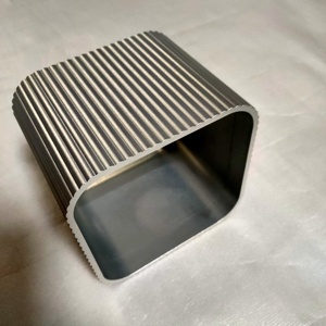 Cangkang elektronik aluminium ekstrusi penutup elektronik/penutup ekstrusi aluminium kotak perumahan PCB