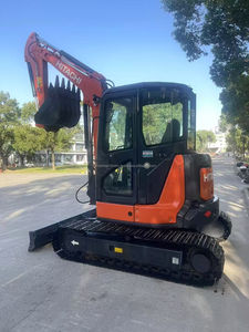 100% Excavatrice d'occasion originale à vendre Hitachi ZX55USR Petite taille d'occasion Japon 5 tonnes 5,5 tonnes en stock Prix bas - Product Image 2