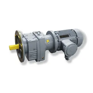 Guomao 2024 New R Series Helical Gear Motor Gearbox