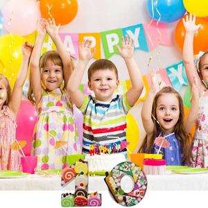 Alkiuyfv - Paquete de 10 Contenedores de Cartón Reciclables y Ecológicos de 8 Pulgadas para Dulces, Comida, Cumpleaños, con Número, Aptos para Alimentos - Product Image 5