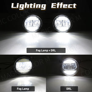 Ampoules LED OEM avec feux de jour pour voitures, feux de brouillard LED, lumière blanche pour <span class=keywords><strong>Ford</strong></span>, Honda, feux de brouillard haute luminosité universels - Product Image 6