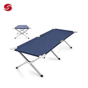 Lit pliant tactique en acier couleur unie, tissu Oxford 600D, lit pliant de camping CXXM - Product Image 3