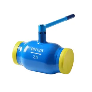 Professional Factory Q61F-16C Carbon Steel Fully Welded Manual Ball Valve Full Diameter Or Reduce Diameter with Handle