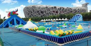 Grande piscina fuori terra all'aperto su misura della struttura d'acciaio di grandi dimensioni - Product Image 4