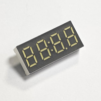 Affichage LED à 7 segments à 4 chiffres de 36 pouces, lumière blanche, haute luminosité, vue claire, écran numérique pour tableau de bord