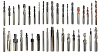 Forets en carbure monobloc à cannelures spirales pour CNC, avec canal de refroidissement intégré pour un travail des métaux efficace