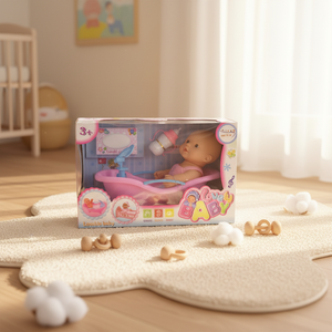 <span class=keywords><strong>Baignoire</strong></span> 12 pouces graisse en plastique Baby Doll - Product Image 3