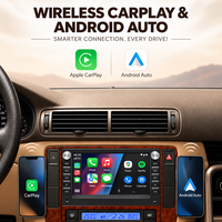 Stereo Mobil Android LELV untuk Volkswagen Passat CarPlay Android Auto Layar Sentuh Radio Mobil GPS Navigasi Bluetooth Head Unit