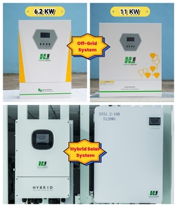 Hj On-Grid Hybride Zonne-Energie Opslagsysteem 5kw 30kw 10kva Lithium Ion All-In-One Zonnepaneel Power Systeem <span class=keywords><strong>Mppt</strong></span> Pwm Thuisgebruik - Product Image 3