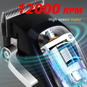 MRY Factory di alta qualità tagliacapelli 2500mah batteria professionale barbiere Cordless 8000Rpm Brushless motore elettrico tagliacapelli - Product Image 2