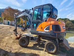 Excavadora Hidráulica DOOSAN DX60W de Alta Eficiencia para Uso Agrícola - Product Image 4