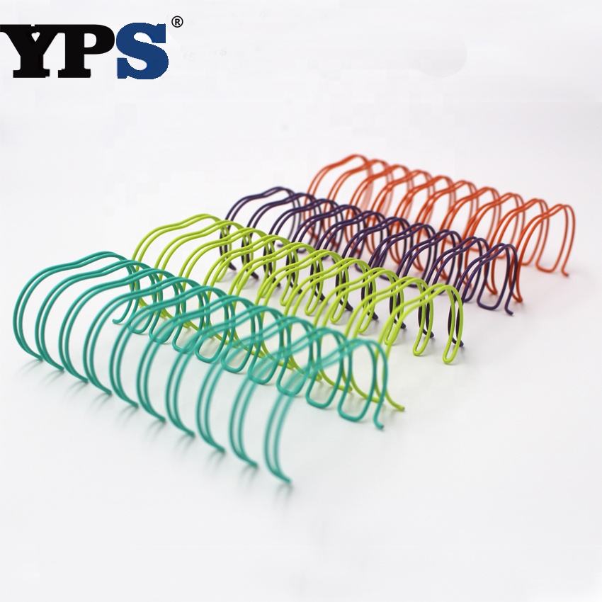 A4, размер 32 петли, цветной предварительно вырезанный двойной петлей, связывающий провод O для книжного связывания