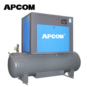 เครื่องอัดอากาศเชิงพาณิชย์แบบฉีดน้ำมัน 220V พร้อมถังเก็บลม ระบบกรองอากาศความแม่นยำสูง และเครื่องอบลมในตัว สำหรับโรงงาน ห้องทำงาน และการผลิตอุตสาหกรรม - Product Image 2