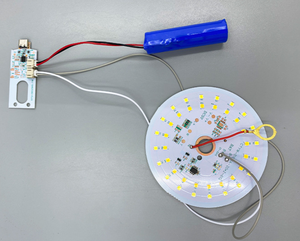 ชุดวงจรไฟฟ้าสำหรับทำโคมไฟตั้งโต๊ะแบบ DIY พร้อมสวิตช์สัมผัส CCT สองสี ปรับความสว่างได้แบบไร้ขั้นบันได ใช้เป็นไฟกลางคืนได้ - Product Image 2
