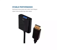 1080P 60Hz mannelijke naar VGA 15-pins vrouwelijke adapter DP naar VGA DP naar VGA adapter