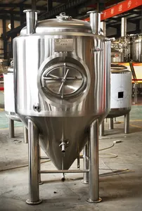 200L 300L 500Lコニカル発酵タンクステンレス鋼ユニタンクビール発酵槽