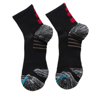 Professional Sports <b>Socks</b> Men Women Basketball Running Marathon Mid Calf Cotton Athletic <b>Socks</b> With Shock Absorption - Product Image 5