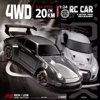 Voiture de drift haute performance 88RC Y914 1/24 4x4, télécommande 2,4 GHz 4 canaux, voiture de course sportive - intérieur/extérieur