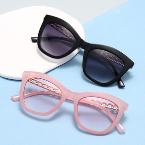 Vente en gros OEM/ODM de lunettes de soleil unisexes tendance avec verres UV400, monture en PC, logo personnalisé, modèle 9532 - Product Image 6