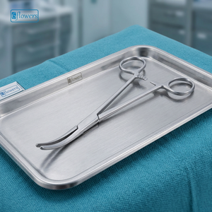 คีมหนีบห้ามเลือดแบบมืออาชีพ Heaney Haemostatic Forcep ได้รับการรับรองมาตรฐาน CE เครื่องมือผ่าตัดแบบใช้มือ ผลิตจากสแตนเลสคุณภาพสูง สำหรับนรีเวชวิทยา - Product Image 2