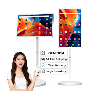 Nhà Máy Trực Tiếp <span class=keywords><strong>32</strong></span> Inch Xoay Màn Hình Cảm Ứng All-in-One Android Hiển Thị Di Động Thông Minh Truyền Hình Với Pin - Product Image 1
