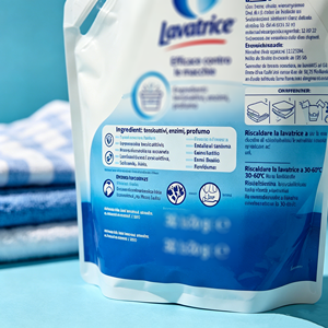 Sachet Doypack à bec verseur imprimé sur mesure 2,7 kg 5 kg, en promotion, pour emballage de <span class=keywords><strong>lessive</strong></span> liquide et en poudre, résistant à l'humidité - Product Image 3