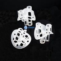 Anneaux Raschig de type couronne en plastique PP PE CPVC Heilex de 50/76/100 mm pour tours de distillation, moulage par soufflage et découpe par injection