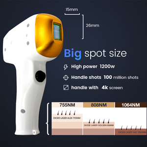 Équipement de beauté multifonctionnel 2 en 1, machine à laser picoseconde professionnelle pour l'élimination des tatouages, machine à laser diode pour l'épilation - Product Image 2