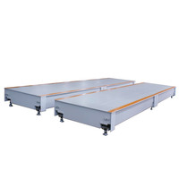 Balances de camions et ponts-bascules à affichage LCD pour les usines de charbon et de matériaux de construction dans les ports et les quais