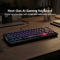 DarkBeacon Flux 68 HE 65% AI Gaming Keyboard ANSI Layout Hall Effect Magnetic Switch USB-C Wired Mechanical Fast Trigger