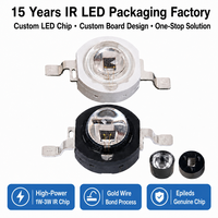 Module LED IR personnalisé 850nm 940nm haute puissance 1W 2W 3W 8080 K1 SMD pour caméra de sécurité vision nocturne IR CCTV Usine