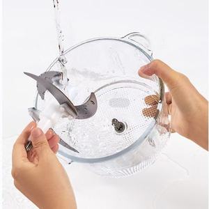 Acero inoxidable 2/3/5L cocina gourmet industrial residuos hogar 2 en 1 picadora de carne polvo fuerte - Product Image 4