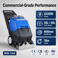 Machine d'extraction de tapis commerciale, vente en gros, forte aspiration, usage intensif, approuvée CE RoHS, nettoyage de tapis 3 en 1 pour usage hôtelier