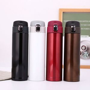 Venta al por mayor LLMG Termo de acero inoxidable personalizado de 500ml con aislamiento al vacío de 12-24 horas, tapa plegable, pajita y taza para coche, para negocios - Product Image 1