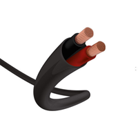 Câble de haut-parleur CL2 16AWG 2 conducteurs, 500 m, enroulé, durable, gaine en PVC