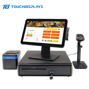 Touchdisplay 15.6 registro de vendas em dinheiro com pagamento do cartão do equilíbrio - Product Image 1