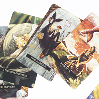 Cartas de Tarot Impresas Personalizadas al por Mayor con Guía y Juego de Mesa Original, Papel de Arte de 250-400 g/m², Laminación UV