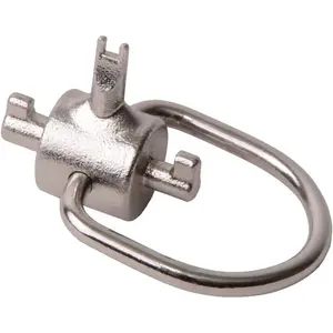 Llave de tapa de seguridad de bloqueo de refrigerante de refrigeración de alta calidad a precio competitivo