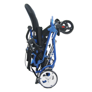 Silla de ruedas portátil para niños con parálisis cerebral, Silla ultraligera de ruedas, silla de ruedas plegable para viajes - Product Image 4