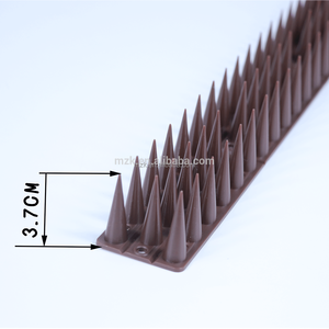12 pièces/boîte clôture mur <span class=keywords><strong>Anti</strong></span> escalade en plastique chat oiseau dissuasion pointes 35MM hauteur - Product Image 3