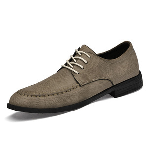 Men's Formal & Business Casual Leather Shoes British Style Breathable Summer Shoes <b>Dropshipping</b> - Product Image 2