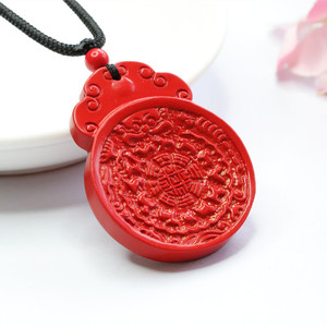 Pendentif 2026 en sable rouge, talisman protecteur du zodiaque, cartes des signes du zodiaque, année de naissance, vente en gros d'usine, livraison S2101706 - Product Image 2