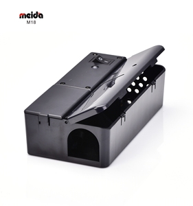 Trampa para Ratones Eléctrica de Alto Voltaje, Segura para Interiores, Material PP Sólido y Ecológico, Estación de Cebo para Atrapar Ratones, Control de Plagas - Product Image 6